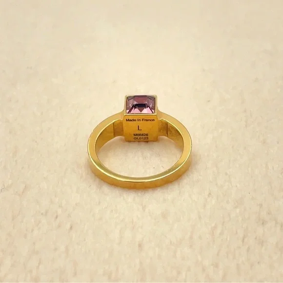 Auth Louis Vuitton M66826 Berg
Gamble Ring GD Pink L size 5.7g - Picture 4 of 10